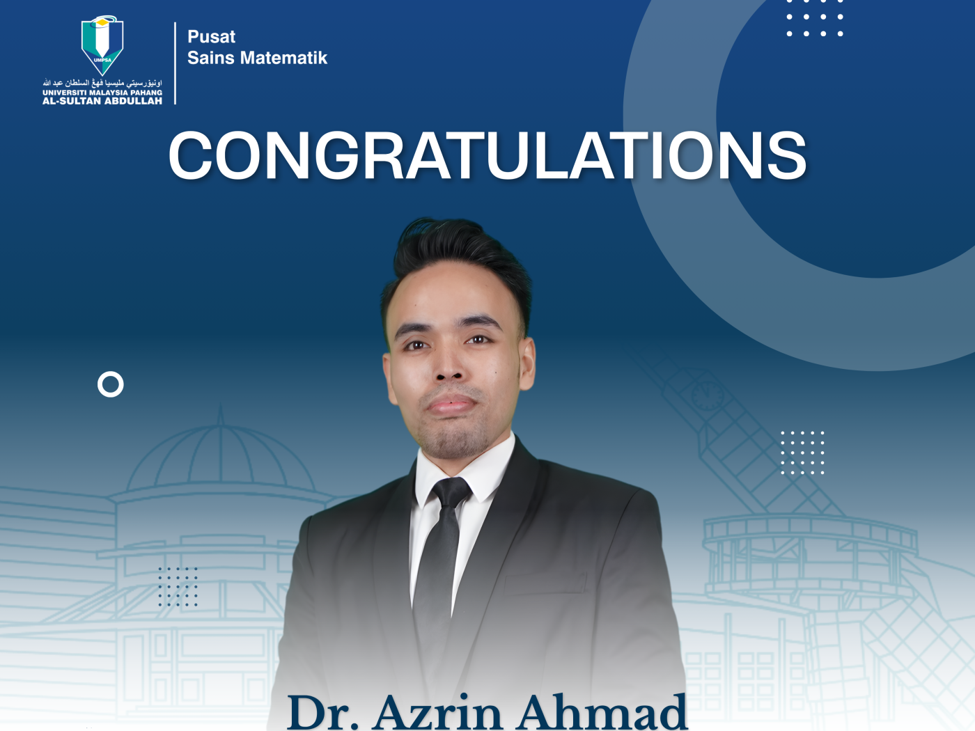 Enhancing Classroom Engagement: Dr. Azrin Wins UMPSA Best Practice Award in Teaching
